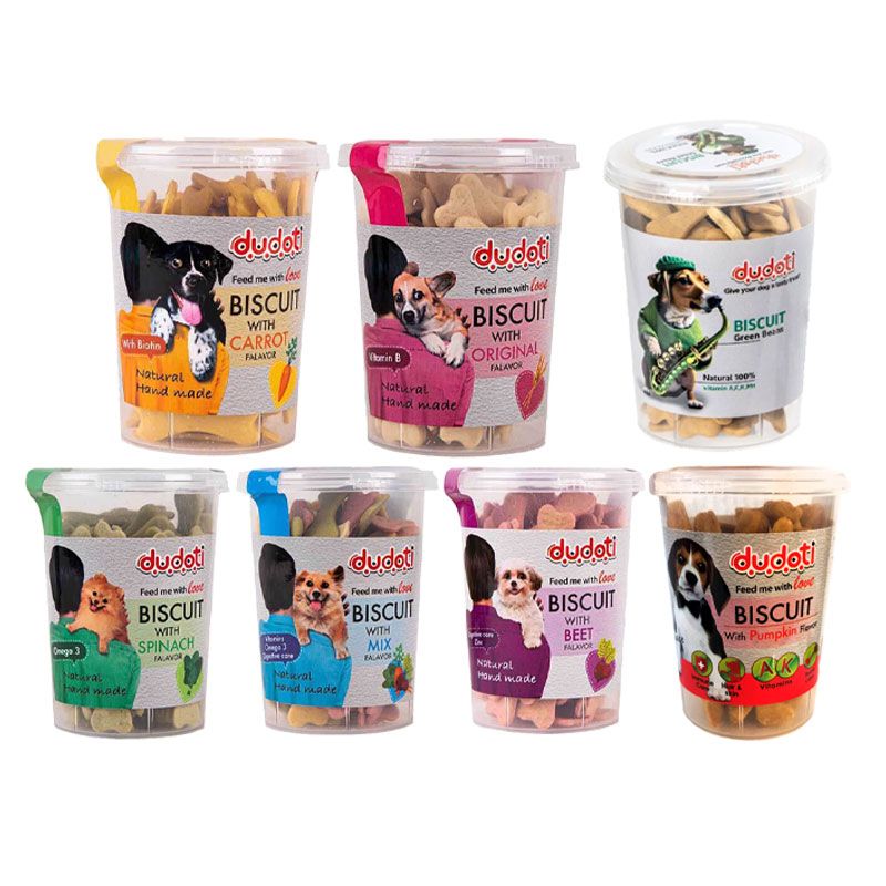 تشویقی سگ دودوتی مدل mix pack وزن 150 گرم بسته 7 عددی