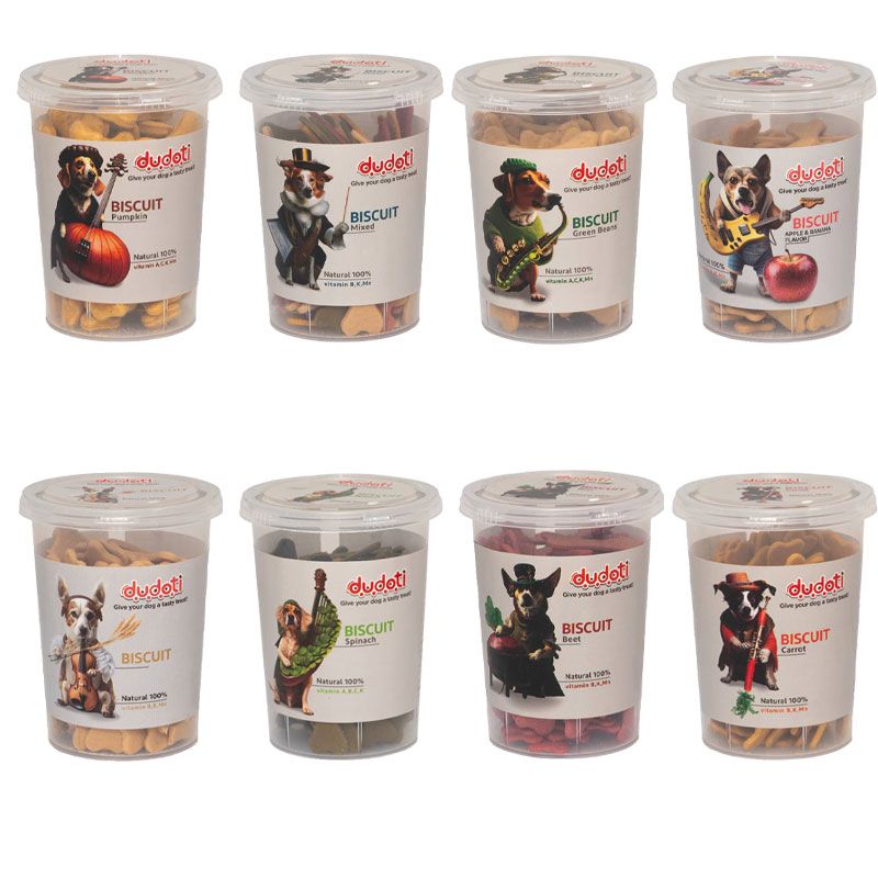تشویقی سگ دودوتی مدل mix pack وزن 150 گرم بسته 8 عددی