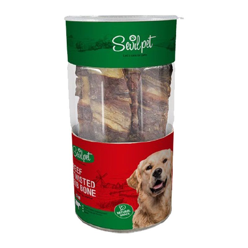تشویقی سگ سویل پت مدل beef twisted وزن 150 گرم
