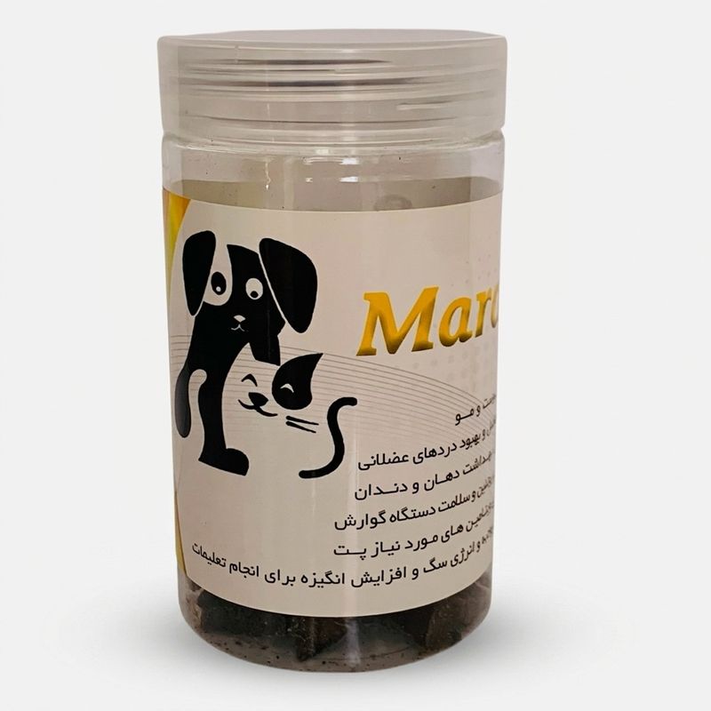 تشویقی سگ ماردین با طعم دل و قلوه بره وزن ۶۰ گرم