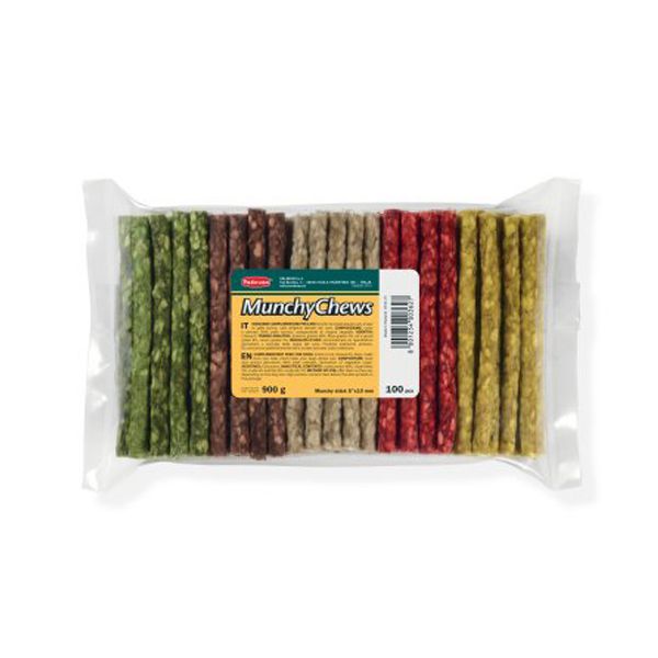 تشویقی سگ مانچی پادوان مدل munchy stick بسته 100 عددی