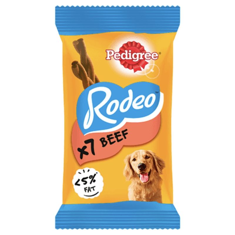 تشویقی سگ پدیگری مدل rodeo وزن 123 گرم