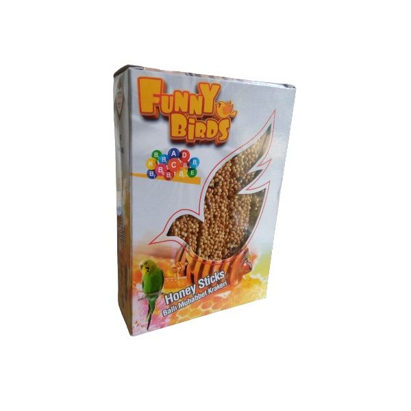 تشویقی پرندگان فانی بردس مدل honey sticks وزن 276 گرم