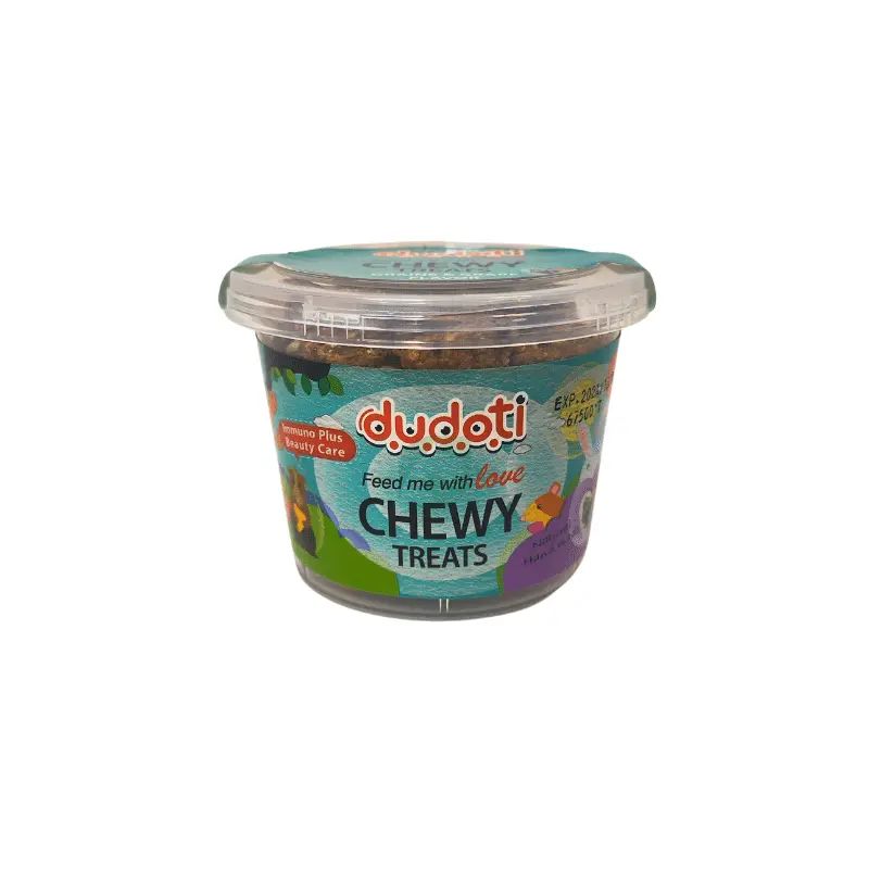 تشویقی پلت جونده دودوتی مدل rodent treat با طعم کشمش و غلات وزن 150 گرم
