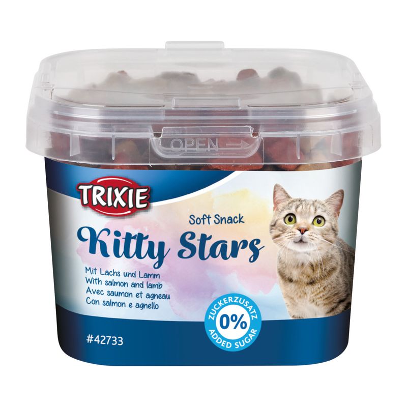 تشویقی گربه تریکسی مدل kitty stars وزن 140 گرم