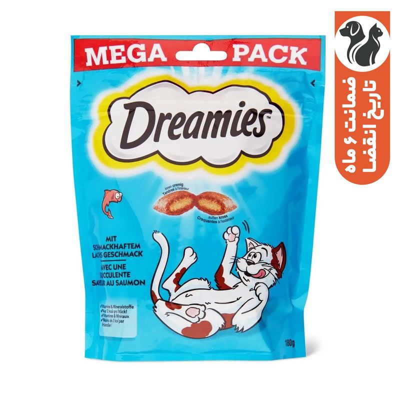 تشویقی گربه دریمز مدل mega pack وزن 180 گرم
