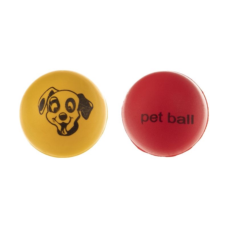 توپ اسباب بازی سگ و گربه مدل pet ball مجموعه دو عددی