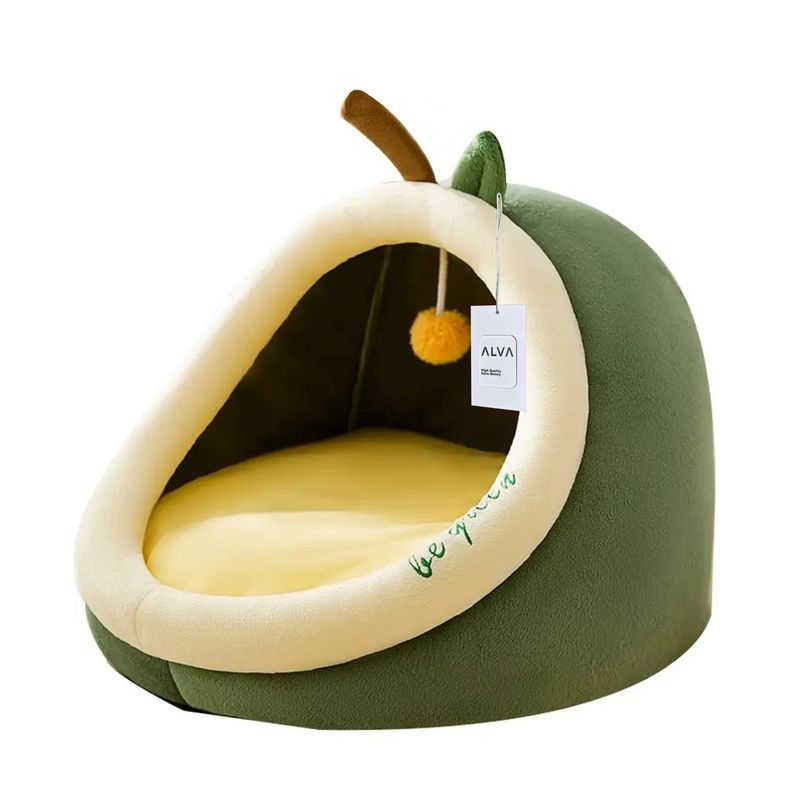 جای خواب سگ و گربه آلوا مدل avocado