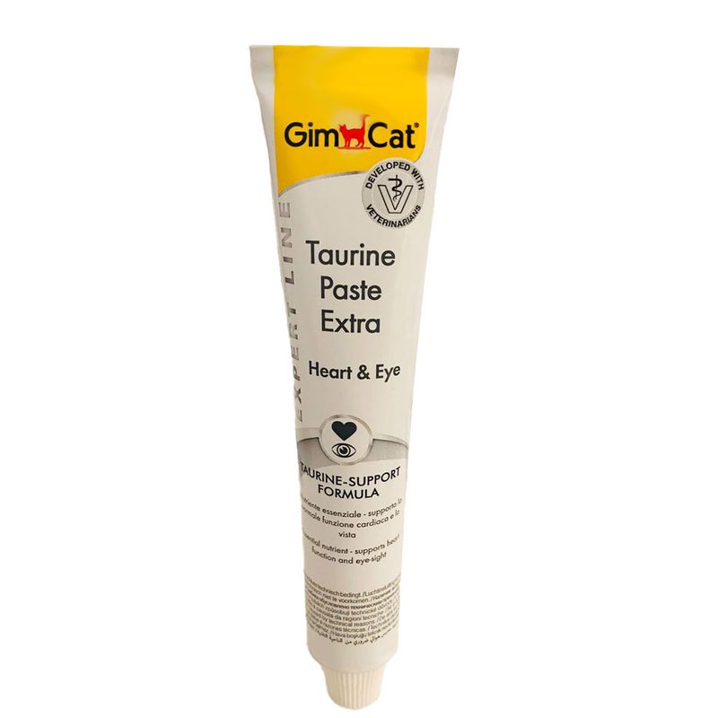 خمیر تقویتی گربه جیم کت مدل taurin paste extra وزن 50 گرم
