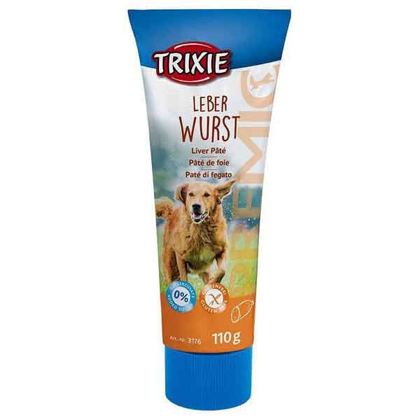 خمیر سگ تریکسی مدل leber wurst کد 3176 وزن 110 گرم