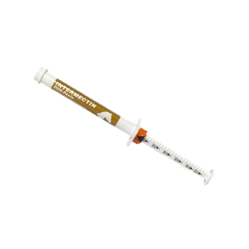 خمیر ضد انگل اسب اینتر شیمی مدل intermectin duo paste وزن 8 گرم