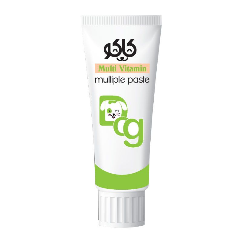 خمیر مولتی ویتامین سگ کاکو مدل multiple paste وزن 100 گرم