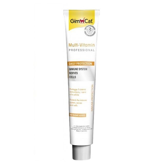 خمیر مولتی ویتامین گربه جیم کت مدل paste professional وزن 50 گرم