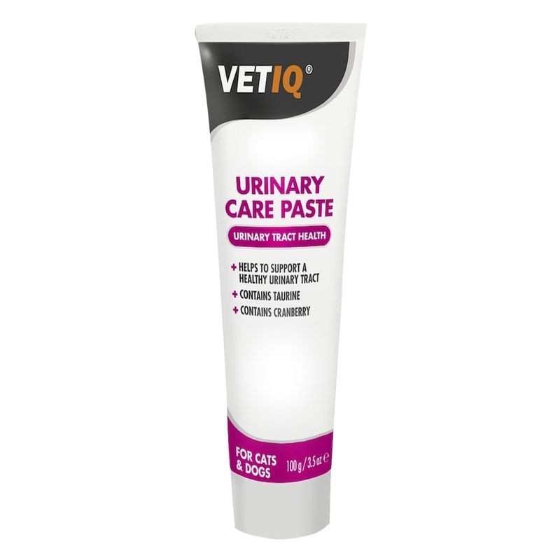 خمیر مکمل سگ و گربه وت آی کیو مدل urinary care paste وزن 100 گرم