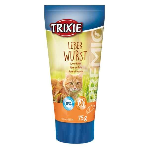 خمیر گربه تریکسی مدل leber wurst کد 42714 وزن 75 گرم