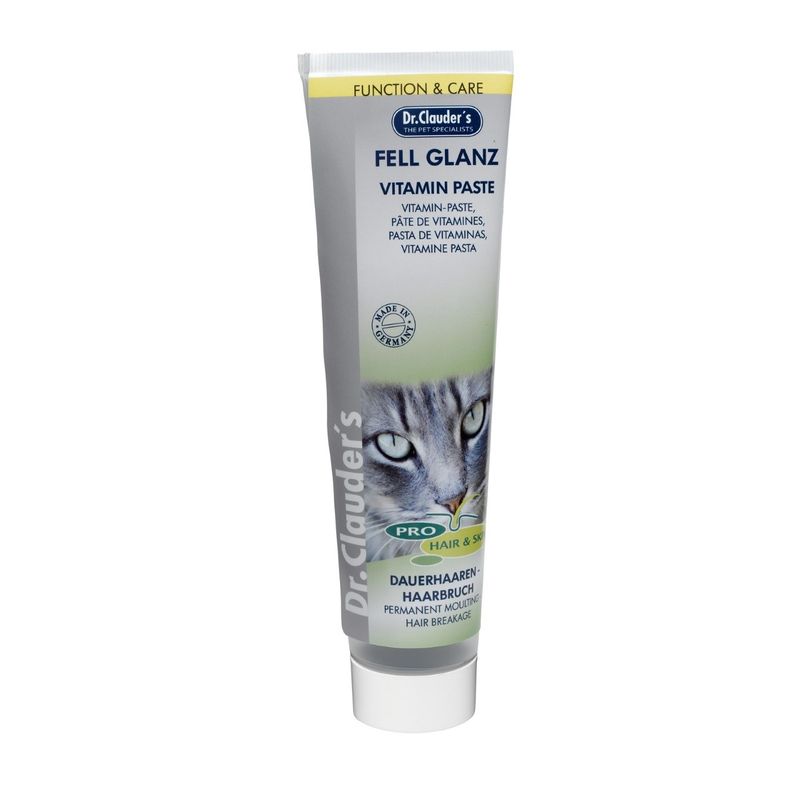 خمیر گربه دکتر کلادرز مدل fell glanz vitamin وزن 0.1 کیلوگرم