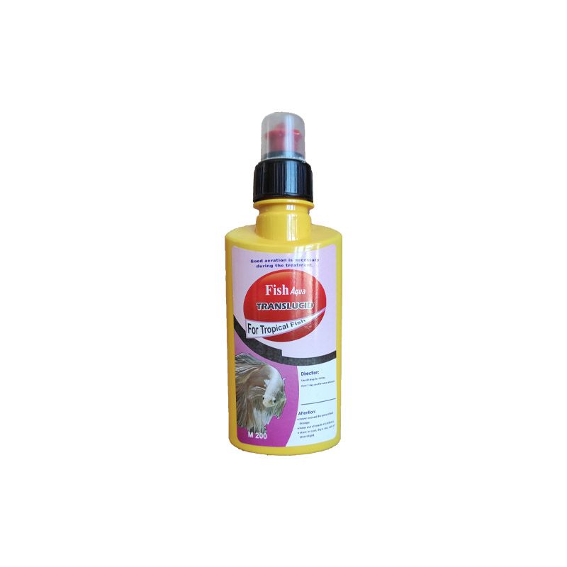 داروی ضد استرس ماهی آکواریوم مدل fish aqua حجم 200 میلی لیتر