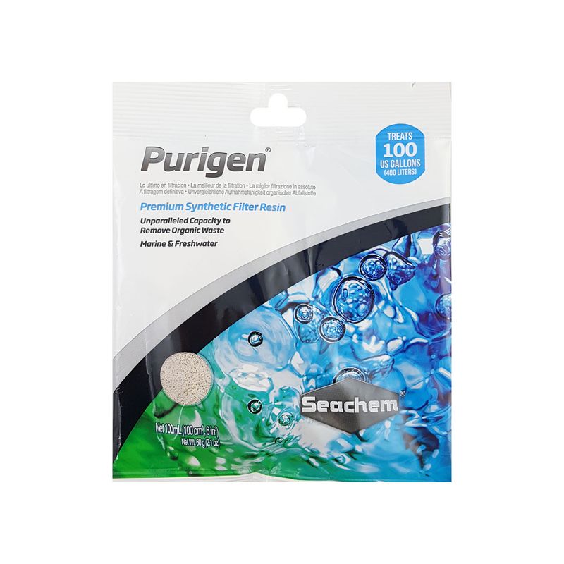 زغال اکتیو آکواریوم سیچم کد 5841 مدل purigen وزن 100 گرم