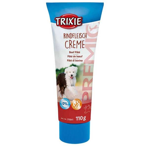 سس غذای سگ تریکسی مدل rindfleisch creme وزن 110 گرم
