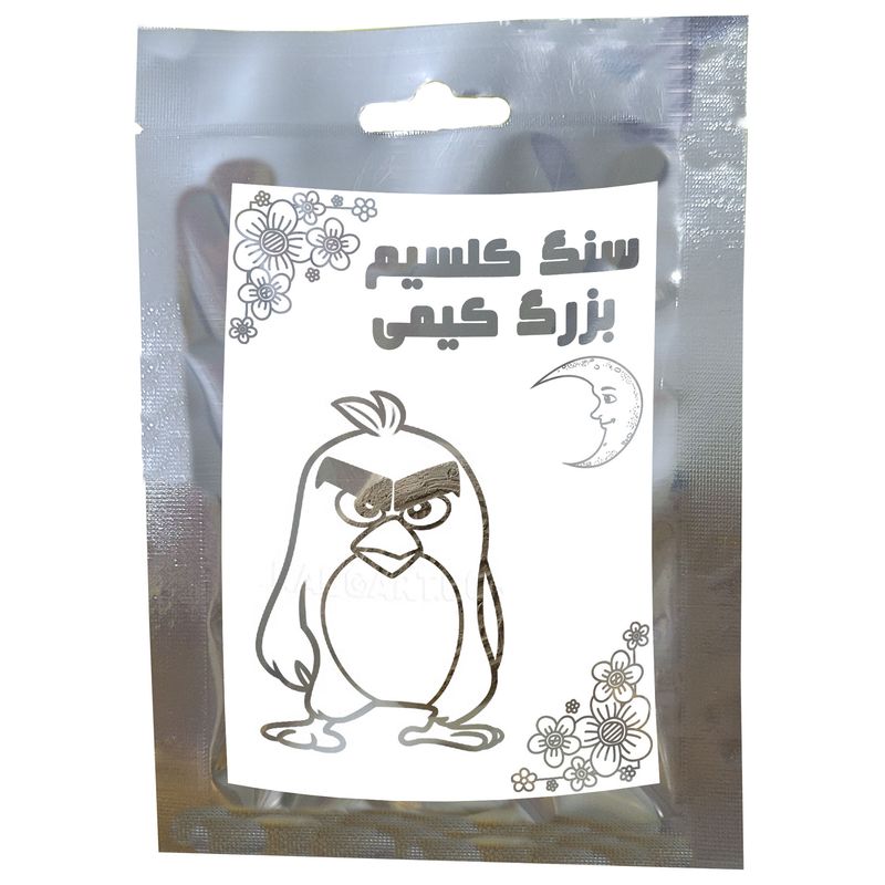 سنگ کلسیم پرنده کیمی مدل بزرگ 02 وزن 60 گرم