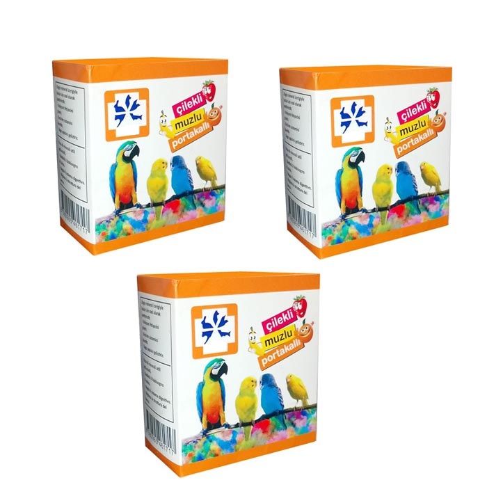 سنگ کلسیم پرندگان مدل sd مجموعه 3 عددی
