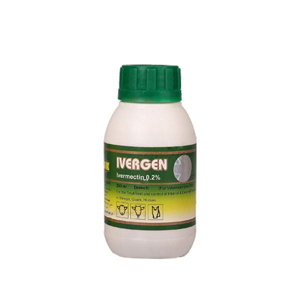 شربت ضدانگل آیورژن لالوک مدل ivermectin حجم 250 میلی لیتر
