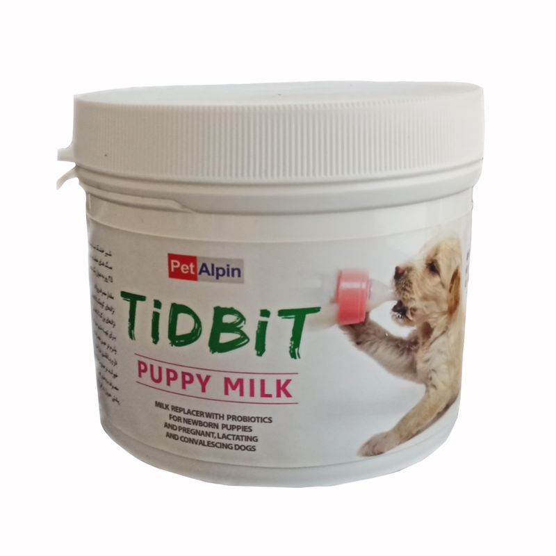 شیرخشک توله سگ تیدبیت مدل t_300 وزن ۳۰۰ گرم