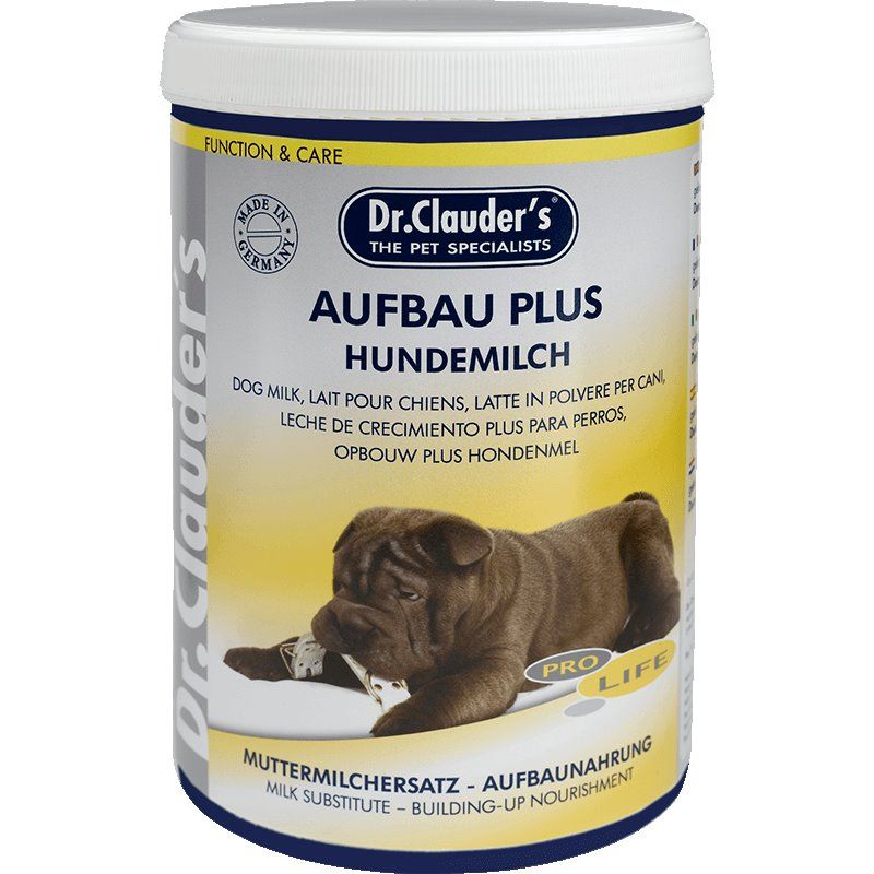 شیرخشک سگ دکتر کلادر مدل aufbau plus وزن 450 گرم