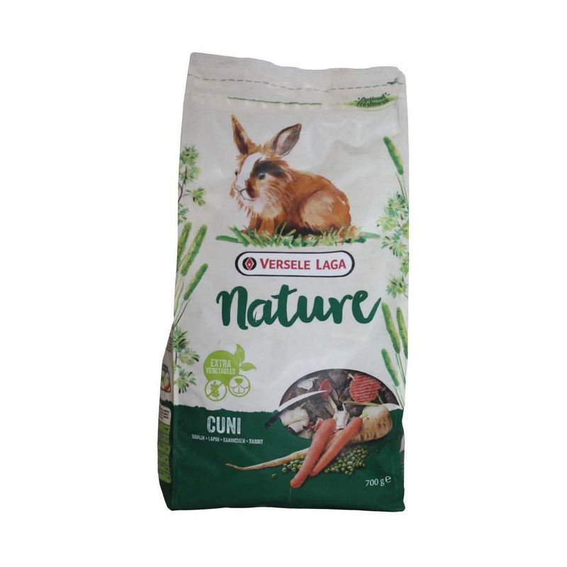 غذا خشک خرگوش بالغ ورسلاگا مدل nuture وزن 700 گرم