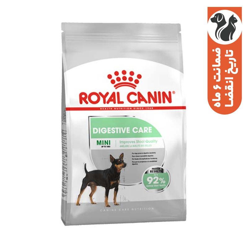 غذا خشک سگ رویال کنین مدل mini digestive care وزن 3 کیلوگرم