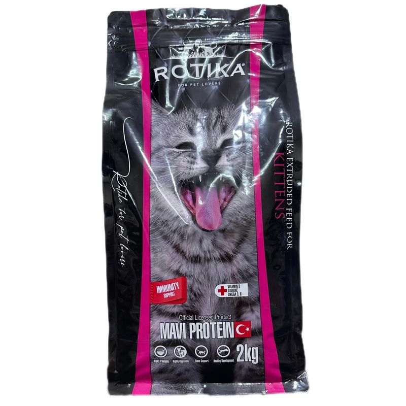 غذا خشک گربه روتیکا مدل kitten وزن ۲کیلوگرم