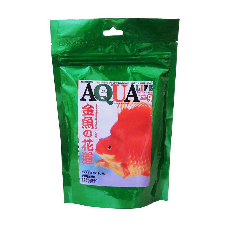 غذا ماهی آکوا لایف مدل goldfish کد 09 وزن 140 گرم