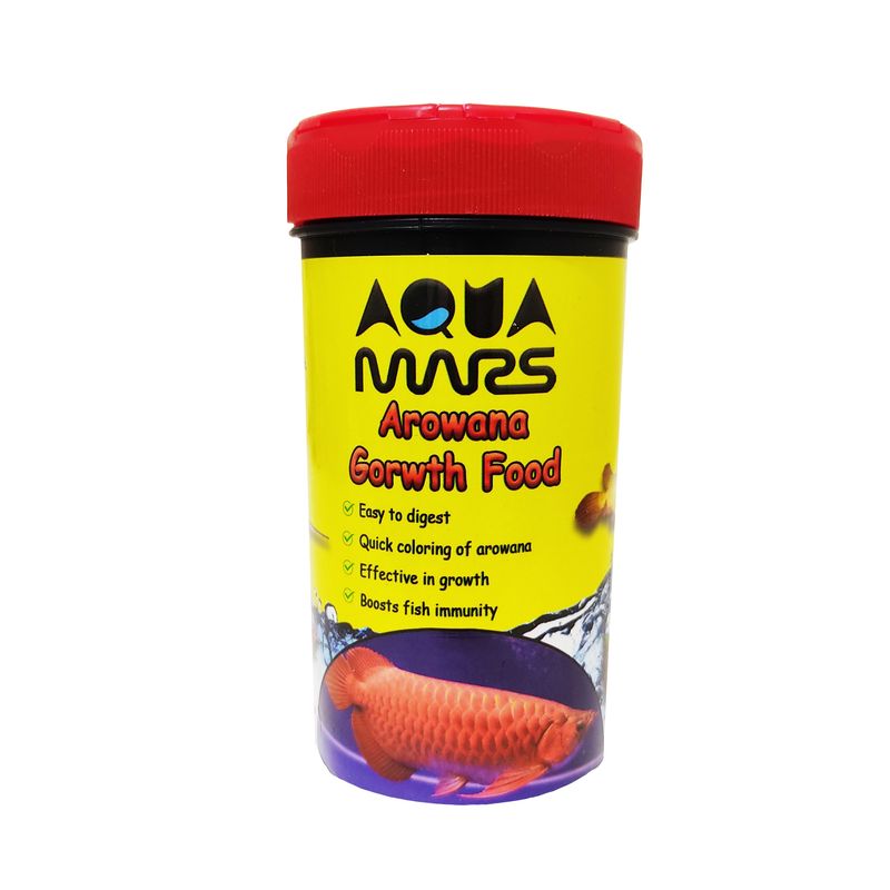 غذا ماهی آکوا مارس مدل arowana g کد a11 وزن 150 گرم