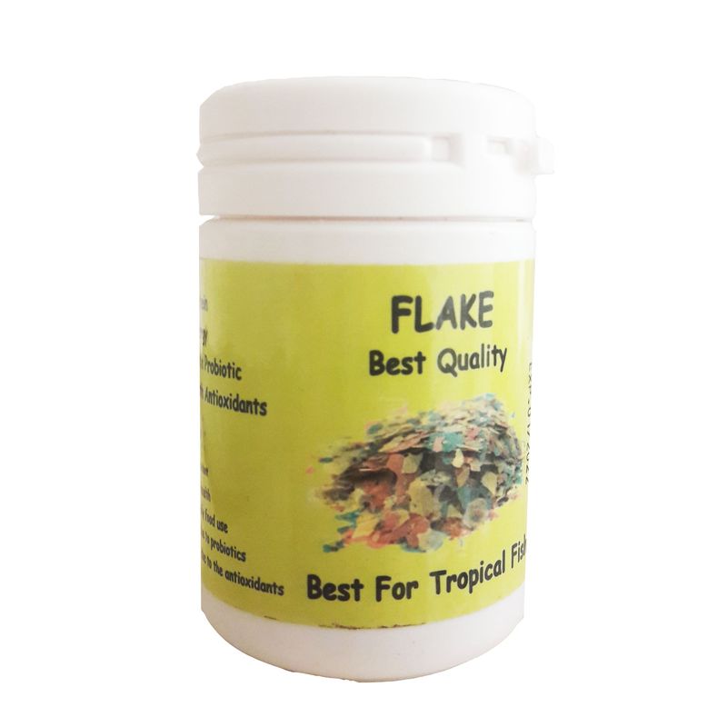 غذا ماهی آکوا مارس مدل flake وزن 30 گرم