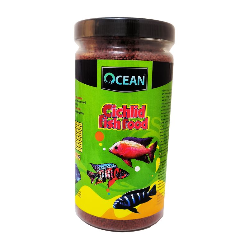 غذا ماهی آکواریوم اوشن مدل سیچلاید کد  ocean01 وزن 650 گرم