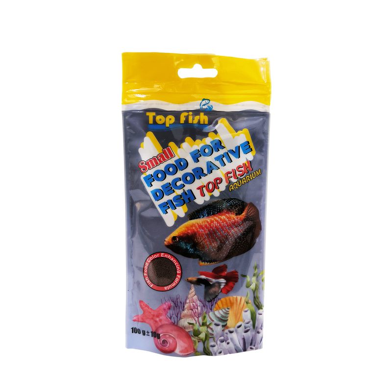 غذا ماهی تاپ فیش مدل tropical fish وزن 100 گرم