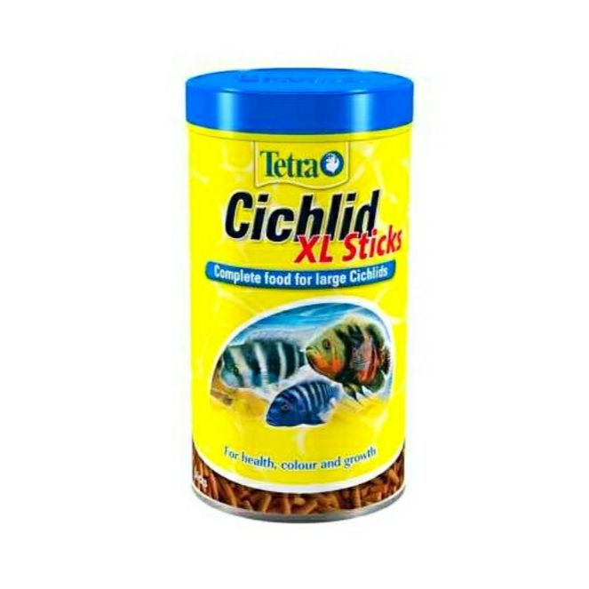 غذا ماهی تترا مدل cichlid xl sticks حجم 500 میلی لیتر