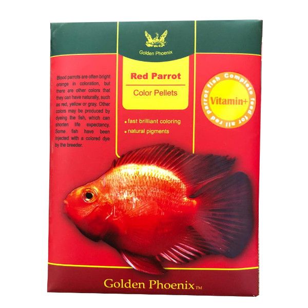 غذا ماهی فونیکس مدل red parrot وزن 25 گرم