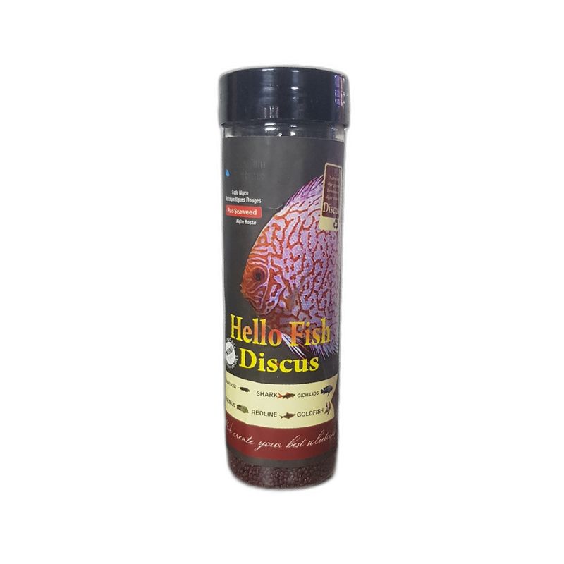 غذا ماهی هلوفیش مدل discus وزن 200 گرم