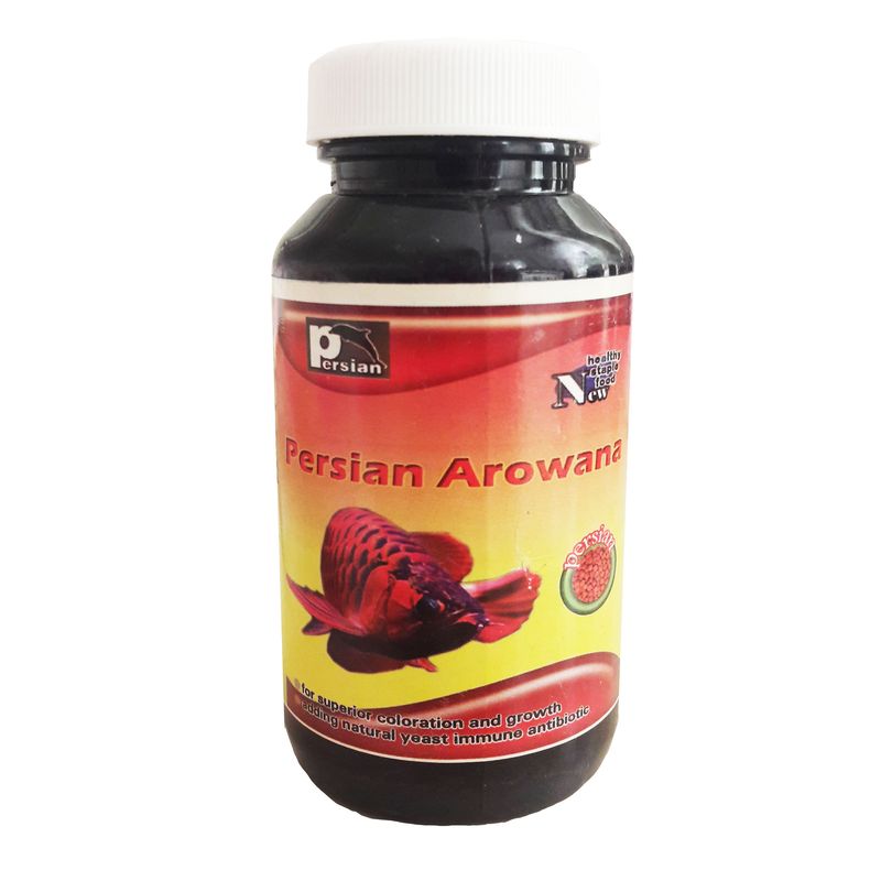 غذا ماهی پرشین مدل arowana وزن 120 گرم