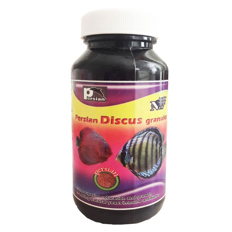 غذا ماهی پرشین مدل discus وزن 120 گرم