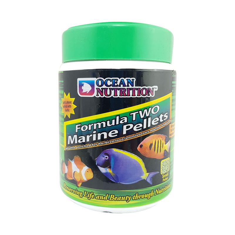 غذای آبزیان اوشن نوتریشن مدل formula two کد 0400a وزن 400 گرم