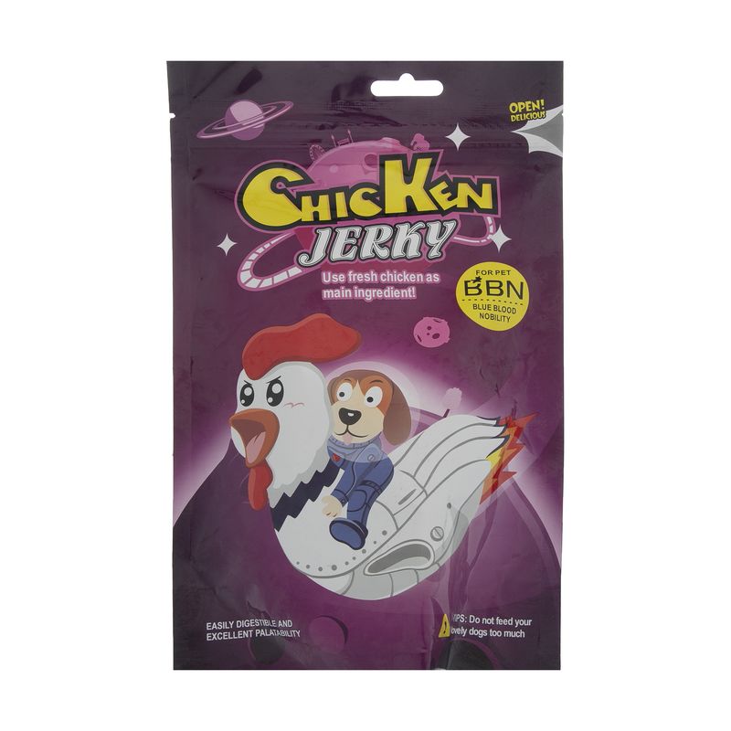 غذای تشویقی بی بی ان مدل chicken jerky 202936 کد 1229 وزن 150 گرم