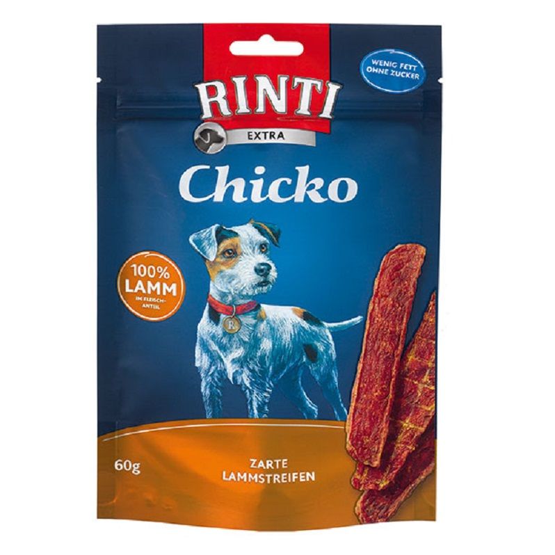 غذای تشویقی سگ رینتی مدل chicko گوشت بره وزن 60 گرم