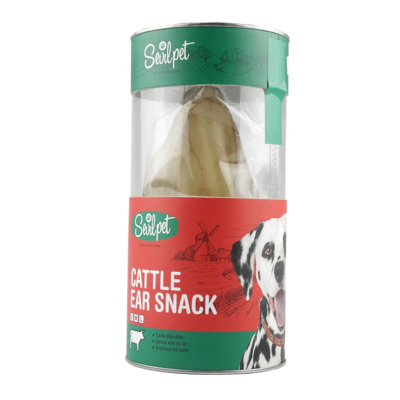 غذای تشویقی سگ سویل پت مدل cattle ear snack وزن 350 گرم