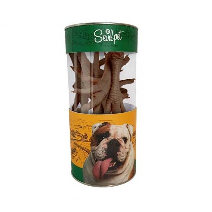 غذای تشویقی سگ سویل پت مدل chicken feet snack وزن 150 گرم