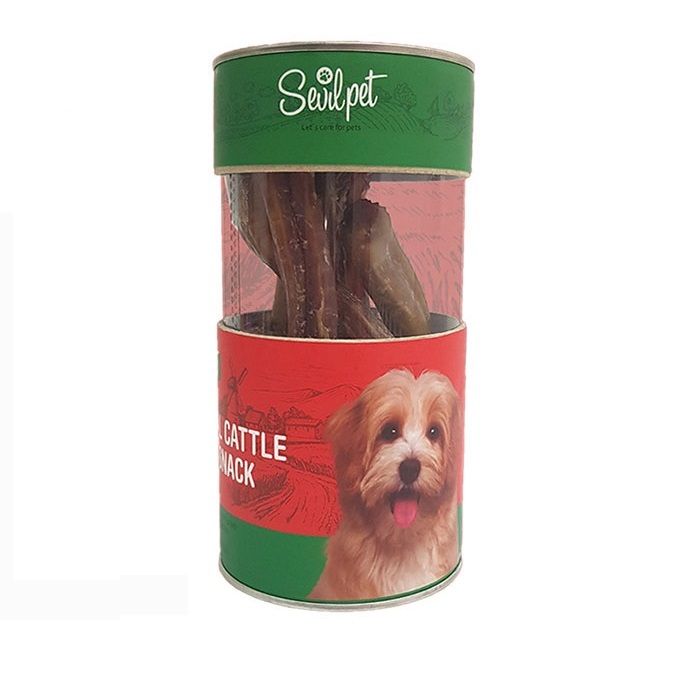 غذای تشویقی سگ سویل پت مدل natural cattle pizzle snack وزن 150 گرم