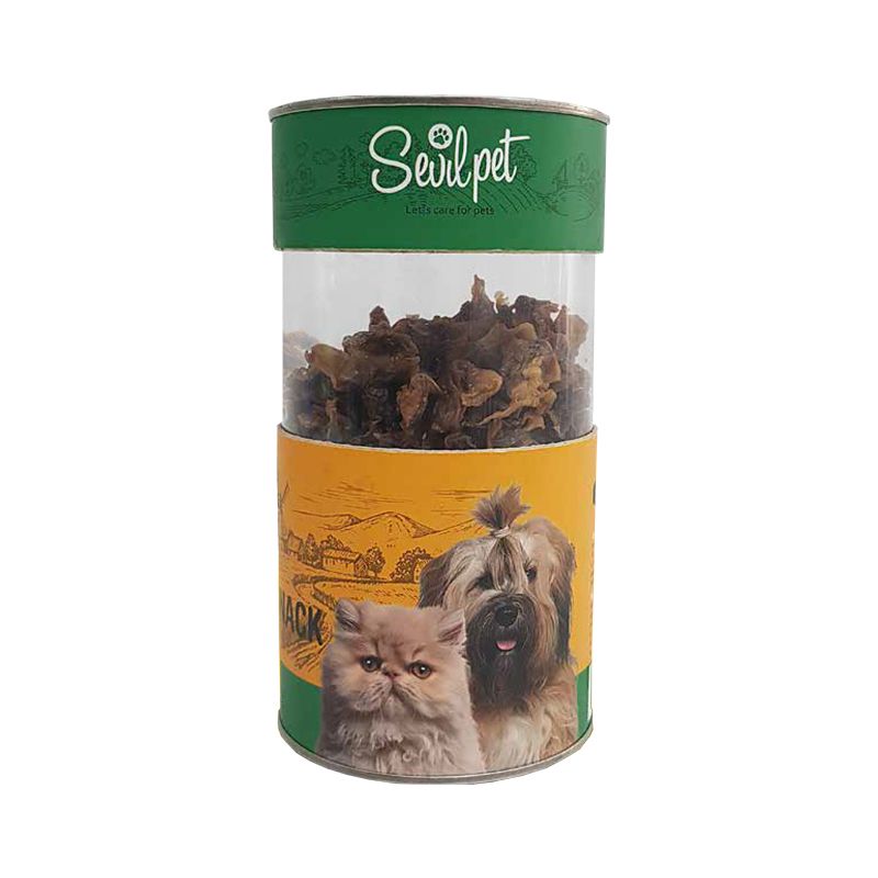 غذای تشویقی سگ و گربه سویل پت مدل chicken gizzard snack وزن 80گرم
