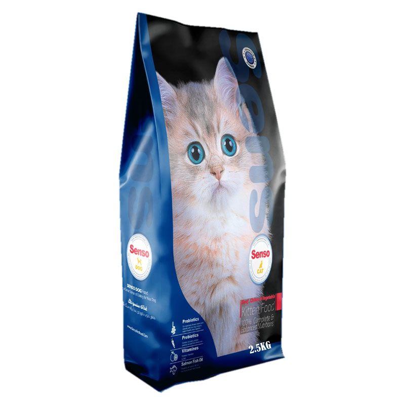غذای خشک بچه گربه سنسو مدل kitten وزن 2.5 کیلوگرم
