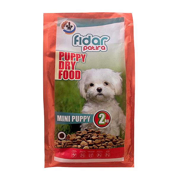 غذای خشک توله سگ فیدار پاتیرا مدل penish mini puppy وزن 2 کیلوگرم